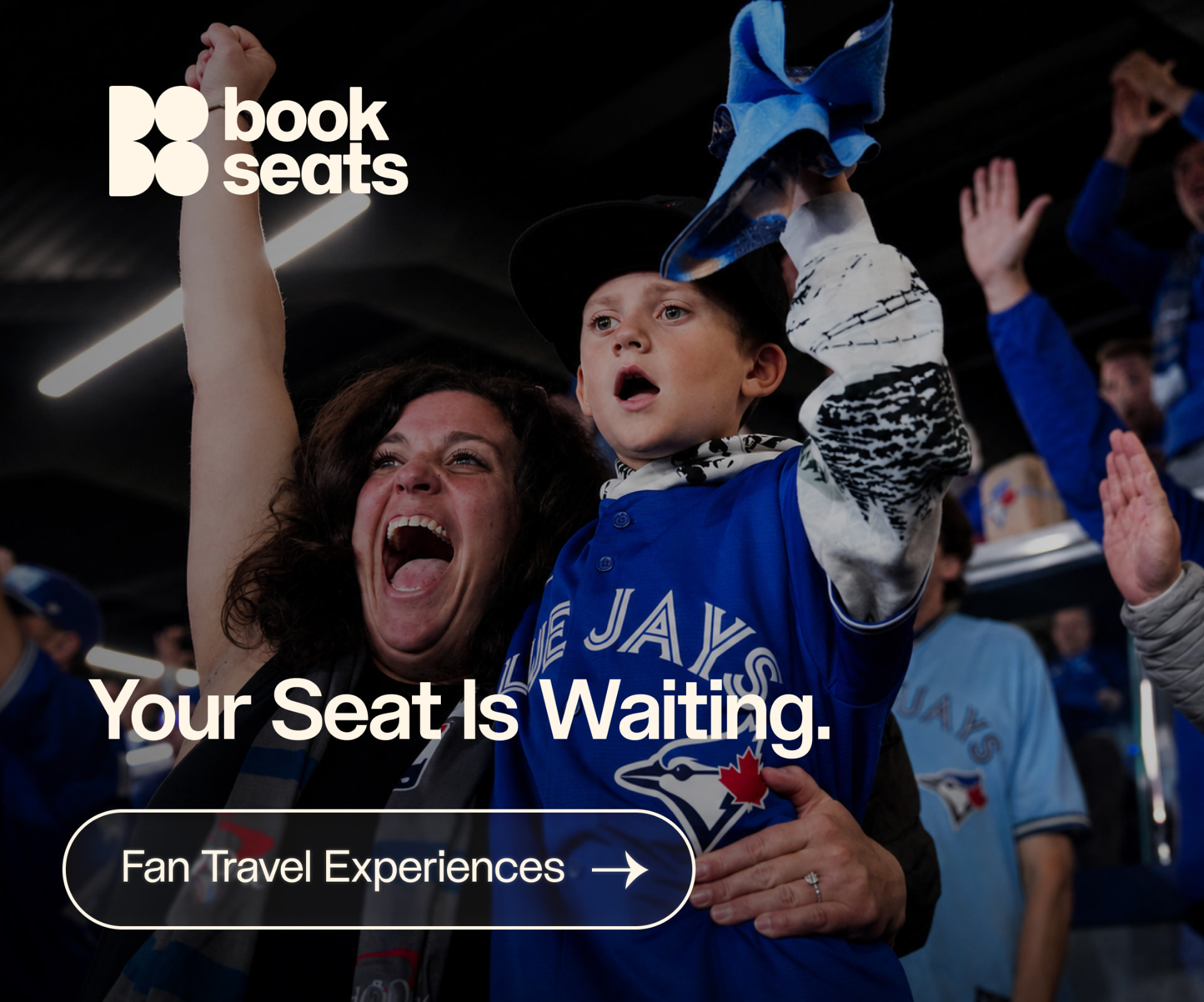 BookSeats: Your Seat Is Waiting. Fan travel experiences.