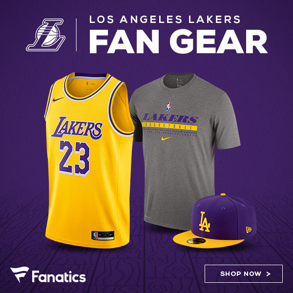 Fanatics: Los Angeles Lakers fan gear, jerseys, tees and caps.
