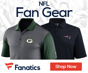 Fanatics: NFL fan gear, polos, tees and jerseys.